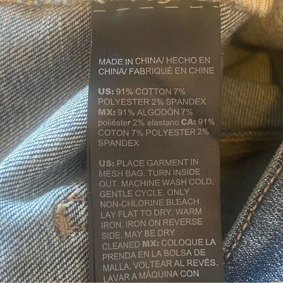 White House Black Market The Slim Ankle Denim Jeans Size 14 S - Picture 6 of 13